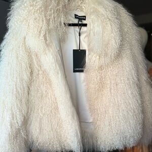 LAMARQUE Women's Bianca sheep fur coat